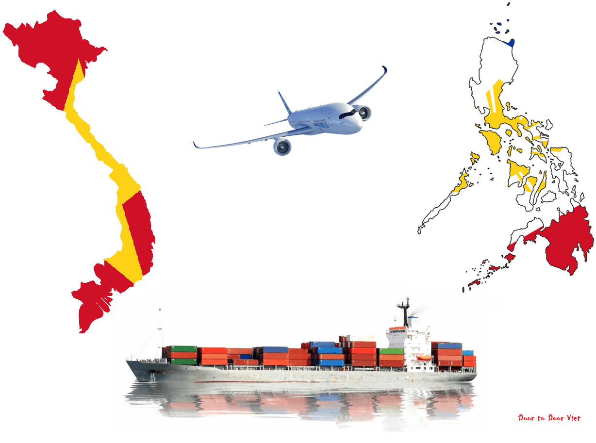 Ship goods from the Philippines to Vietnam